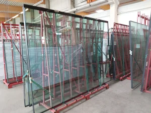 Glas-Transporte - Vorbereitung für den Transport